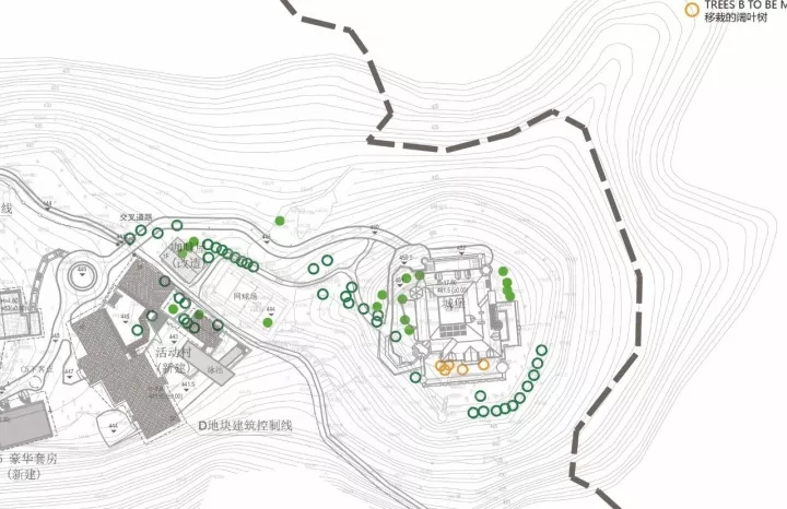 裸心堡接纳了轻质结构、、切合山地的吊脚楼结构
