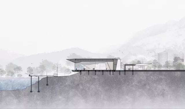 剖面图，，8181801威尼斯修建设计